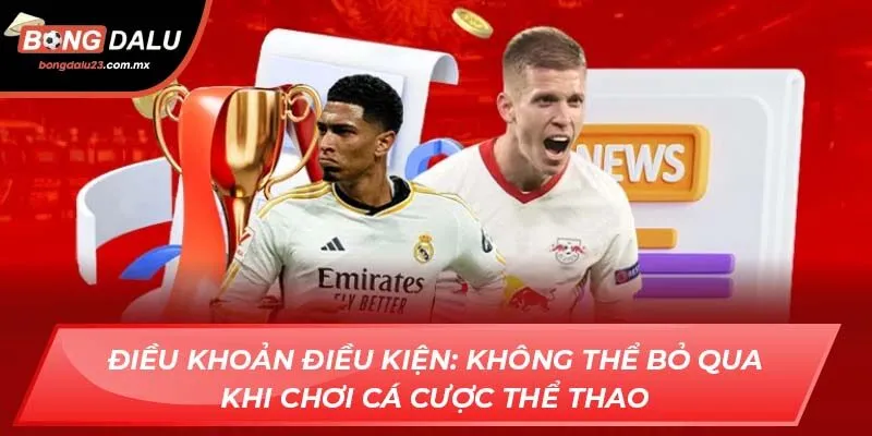 Điều khoản điều kiện: Không thể bỏ qua khi chơi cá cược thể thao
